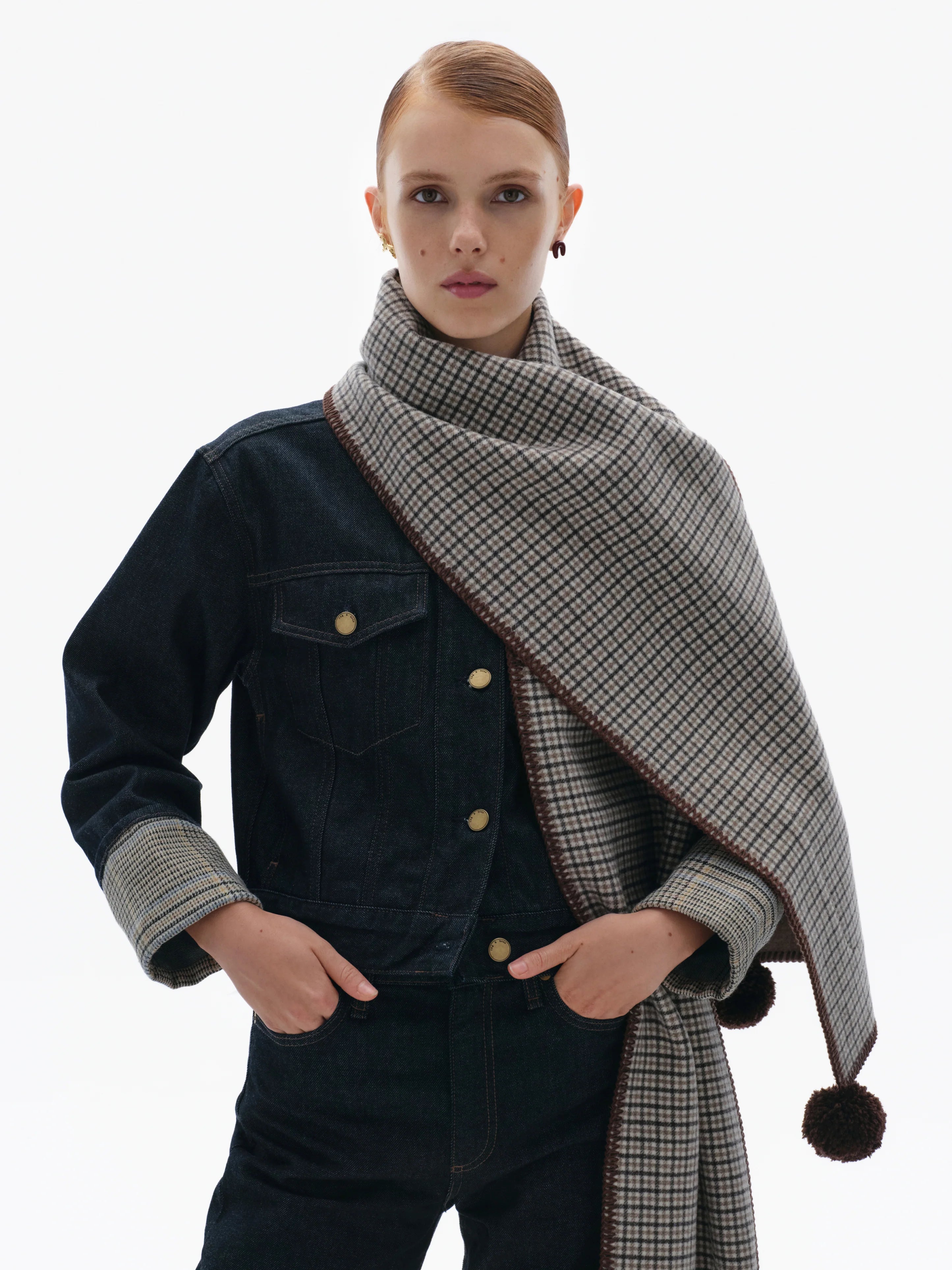 Konyk kašmírová šála