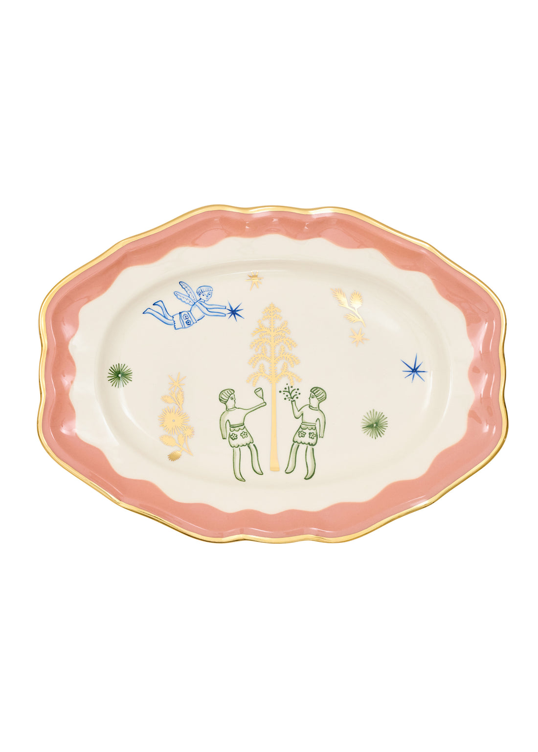 Vechornytsi zdobený talíř